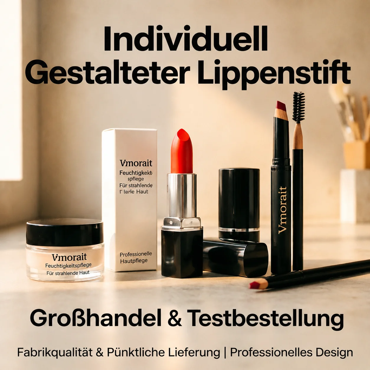 Produktlinien von BeautyChroma — Lidschatten, Lipgloss, Lippenstift, Blush und mehr