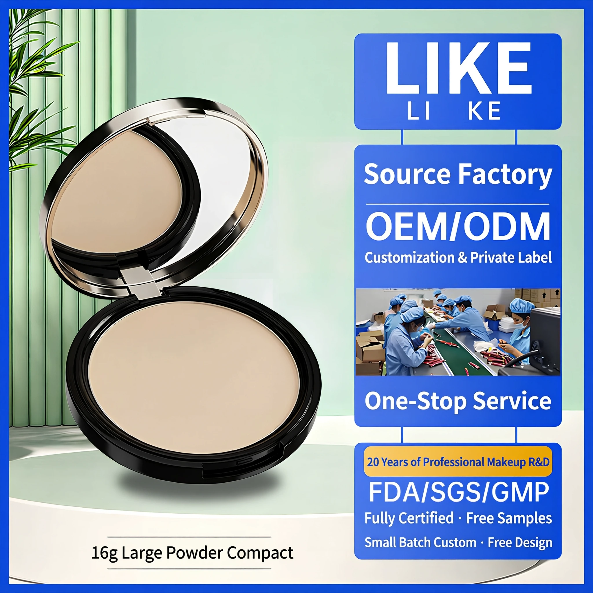 Concealer, Foundation & Powder